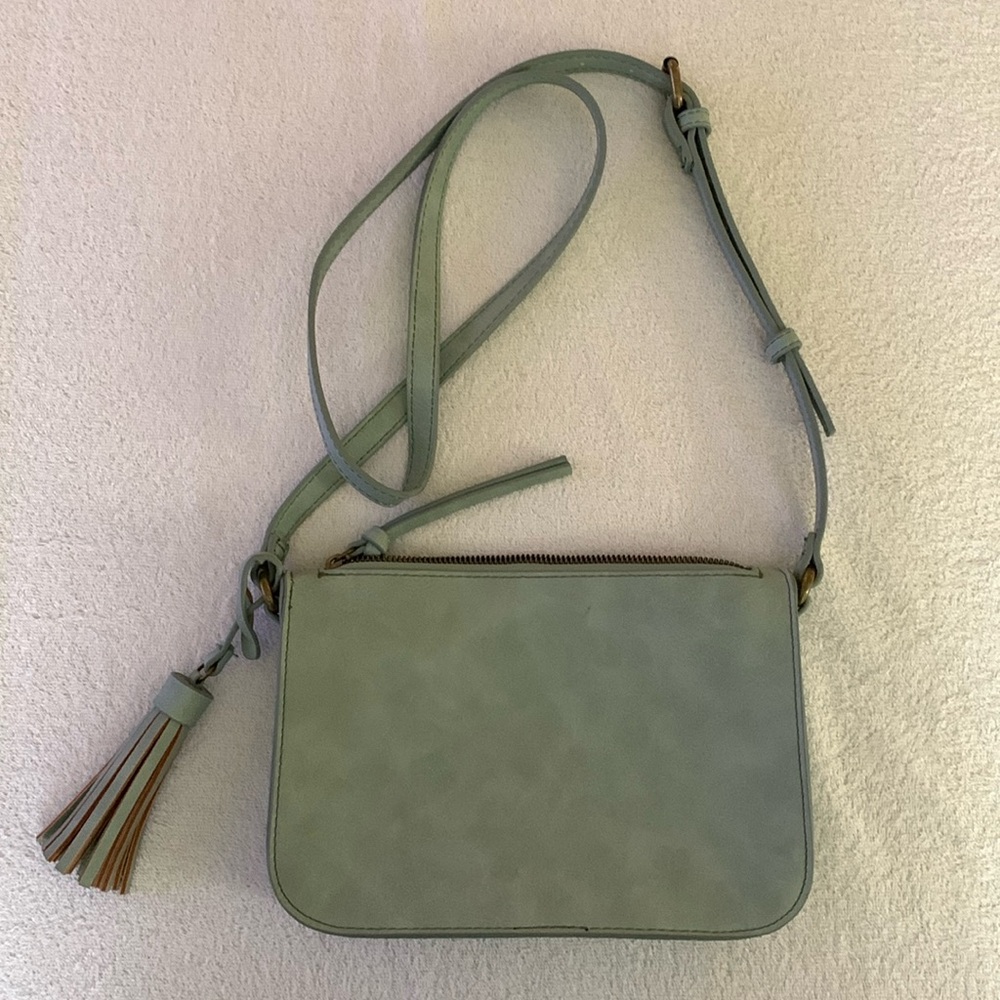 Elegant Blue Crossbody Bag